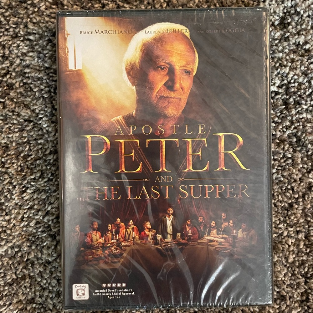 DVD movie Apostle Peter and the last supper New